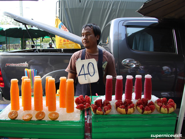 bangkok sokak meyve